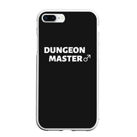 Чехол для iPhone 7Plus/8 Plus матовый с принтом Dungeon Master , Силикон | Область печати: задняя сторона чехла, без боковых панелей | aniki | billy | boss | boy | darkholm | door | dungeon | full | gachimuchi | gym | herrington | jabroni | master | next | of | this | van | what | аники | билли | бой | босс | ван | гачимучи | данжен | даркхолм | дор | жаброни | качалки | мастер | некст |