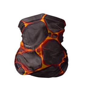 Бандана-труба 3D с принтом ЛАВА | LAVA , 100% полиэстер, ткань с особыми свойствами — Activecool | плотность 150‒180 г/м2; хорошо тянется, но сохраняет форму | burnin | fire | flame | grunge | lava | lawa | гранж | земля | красная | красный | лава | неон | неоновая | огонь | паттерн | пламя | плита | плиты | природа | текстура | текстуры | трещины