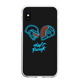 Чехол для iPhone XS Max матовый с принтом Daft Punk , Силикон | Область печати: задняя сторона чехла, без боковых панелей | acces | after | all | better | crush | da | daft | dance | discovery | faster | funk | get | harder | homework | human | instant | lose | lucky | memories | more | one | punk | random | stronger | time | to | yourself | бангальтер | дафт 