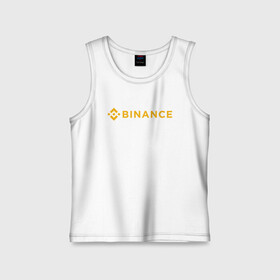 Детская майка хлопок с принтом BINANCE | БИНАНС БИРЖА ,  |  | Тематика изображения на принте: bitcoin | blockchain | btc | cardano | crypto | ethereum | polkadot | tether | xrp | бинанс | биткоин | блокчейн | валюта | деньги | криптовалюта | майнер | майнинг | цифровая валюта | цифровое золото | эфир