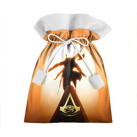 Подарочный 3D мешок с принтом Assassin’s Creed Origins , 100% полиэстер | Размер: 29*39 см | ac | кредо ассасина