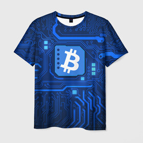 Мужская футболка 3D с принтом BITCOIN | БИТКОИН (+спина) (Z) , 100% полиэфир | прямой крой, круглый вырез горловины, длина до линии бедер | Тематика изображения на принте: binance coin | bitcoin | blockchain | btc | cardano | crypto | ethereum | litecoin | polkadot | tether | xrp | биткоин | блокчейн | валюта | деньги | криптовалюта | майнер | майнинг | цифровая валюта | цифровое золото | эфир