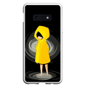 Чехол для Samsung S10E с принтом Little Nightmares с Зажигалкой , Силикон | Область печати: задняя сторона чехла, без боковых панелей | games | little nightmares | доктор | игра | игрок | литл найтмерс | моно | охотник | повар | призрак | руки | сказка | страшилка | страшный сон | темнота | хорор | хоррор | шестая