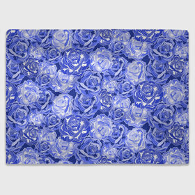 Плед 3D с принтом Голубые и синие розы , 100% полиэстер | закругленные углы, все края обработаны. Ткань не мнется и не растягивается | blue | flora | floral | flower | flowers | romantic | rose | roses | violet | букет роз | букет цветов | бутон | бутоны | день женщин | для девушек | для женщин | женский день | праздник | роза | романтика | садовая роза | флора