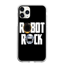 Чехол для iPhone 11 Pro матовый с принтом Robot Rock , Силикон |  | cyberpunk | daft | daftpunk | electronic | get | guy | guy manuel | human | lucky | music | punk | robot | rock | thomas | дафт | дафтпанк | киберпанк | музыка | ню диско | панк | робот | рок | техно | томас | электро | электроник рок