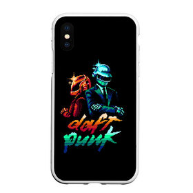 Чехол для iPhone XS Max матовый с принтом Daft Punk , Силикон | Область печати: задняя сторона чехла, без боковых панелей | cyberpunk | daft | daftpunk | electronic | get | guy | guy manuel | human | lucky | music | punk | robot | rock | thomas | дафт | дафтпанк | киберпанк | музыка | ню диско | панк | робот | рок | техно | томас | электро | электроник рок