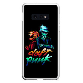 Чехол для Samsung S10E с принтом Daft Punk , Силикон | Область печати: задняя сторона чехла, без боковых панелей | Тематика изображения на принте: cyberpunk | daft | daftpunk | electronic | get | guy | guy manuel | human | lucky | music | punk | robot | rock | thomas | дафт | дафтпанк | киберпанк | музыка | ню диско | панк | робот | рок | техно | томас | электро | электроник рок