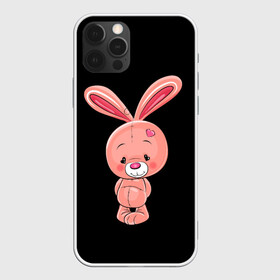 Чехол для iPhone 12 Pro Max с принтом ЗАЙЧИК , Силикон |  | animal | baby rabbits | beast | bunny | cat | cute | fluffy | hare | hunter | lion | lion cub | lion king | mane | pink | predator | rabbit | red | tail | yellow | зайк | зайка | зайчик | заяц | кролик | кроль | крольчата | розовый