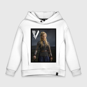 Детское худи Oversize хлопок с принтом Викинги Лагерта | Vikings Lagertha (Z) , френч-терри — 70% хлопок, 30% полиэстер. Мягкий теплый начес внутри —100% хлопок | боковые карманы, эластичные манжеты и нижняя кромка, капюшон на магнитной кнопке | Тематика изображения на принте: lagerta | lagertha | lodbrok | normanni | ragnarr | viking | vikingar | vikingene | vikinger | vikings | вальгала | вальгалла | вальхала | вальхалла | варяги | викинг | викинги | конанг | конунг | лагерта | лодброк | норман | рагнар