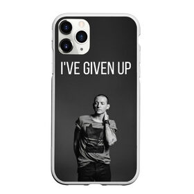 Чехол для iPhone 11 Pro Max матовый с принтом Given Up , Силикон |  | bennington | chester | linkin park | rock | беннингтон | линкин парк | рок | честер