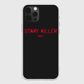 Чехол для iPhone 12 Pro Max с принтом Stary killer , Силикон |  | balota | bambi | bandit | berezino | cherno | dance | day | electro | friendly | kalinka | killer | pavlovo | skalisty | stary | tisy | z | zeleno | zombie | день | з | зет | зомби | зэт