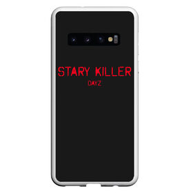 Чехол для Samsung Galaxy S10 с принтом Stary killer , Силикон | Область печати: задняя сторона чехла, без боковых панелей | balota | bambi | bandit | berezino | cherno | dance | day | electro | friendly | kalinka | killer | pavlovo | skalisty | stary | tisy | z | zeleno | zombie | день | з | зет | зомби | зэт