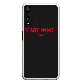 Чехол для Honor 20 с принтом Stary Bandit , Силикон | Область печати: задняя сторона чехла, без боковых панелей | balota | bambi | bandit | berezino | cherno | dance | day | electro | friendly | kalinka | killer | pavlovo | skalisty | stary | tisy | z | zeleno | zombie | день | з | зет | зомби | зэт