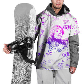 Накидка на куртку 3D с принтом LIL PEEP , 100% полиэстер |  | Тематика изображения на принте: lil peep | lil prince | pink | зарубежная музыка | лил пип | маленький принц