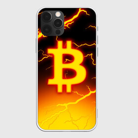 Чехол для iPhone 12 Pro Max с принтом БИТКОИН МОЛНИЯ | BITCOIN , Силикон |  | bitcoin | blockchain | btc | cardano | crypto | ethereum | polkadot | tether | xrp | бинанс | биткоин | блокчейн | валюта | деньги | криптовалюта | майнер | майнинг | цифровая валюта | цифровое золото | эфир