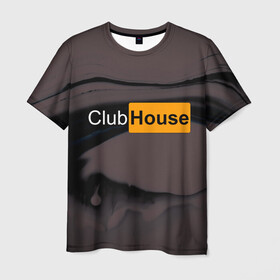 Мужская футболка 3D с принтом Clubhouse Pornhub | Клабхаус  , 100% полиэфир | прямой крой, круглый вырез горловины, длина до линии бедер | Тематика изображения на принте: club | clubhouse | house | invite | инвайт | клабхаус | разводы | сеть | социальная
