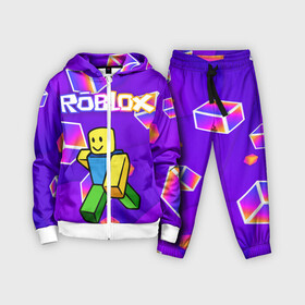 Детский костюм 3D с принтом ROBLOX КУБЫ ,  |  | piggy | roblox | roblox games | roblox piggy | игра роблокс | пигги. | роблокс | роблокс пигги | робукс