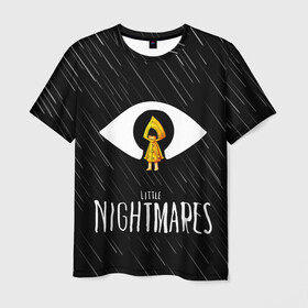 Мужская футболка 3D с принтом LITTLE NIGHTMARES , 100% полиэфир | прямой крой, круглый вырез горловины, длина до линии бедер | little nightmares | little nightmares 2 | игра nightmares | монстры. | ужасы | учительница | хоррор