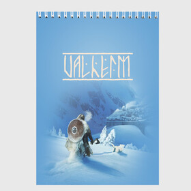 Скетчбук с принтом Valheim , 100% бумага
 | 48 листов, плотность листов — 100 г/м2, плотность картонной обложки — 250 г/м2. Листы скреплены сверху удобной пружинной спиралью | drakkar | valhalla | valheim | viking | vikings | валхэйм | вальгала | вальхала | вальхейм | викинг | викинги | драккар