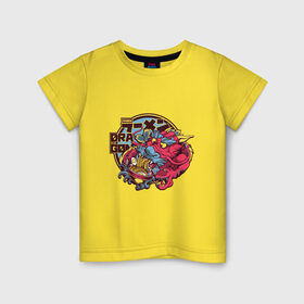 Детская футболка хлопок с принтом Dragon Ramen Anime Style , 100% хлопок | круглый вырез горловины, полуприлегающий силуэт, длина до линии бедер | bowl | china | fashion | japan | japanese | kanji | korea | manga | old | sapporo | tokyo | аниме | дракон | иероглифы | кандзи | китай | китайский дракон | корея | лапша | манга | миска | мифология | мудрость | рамен | рамэн | саппоро | старик