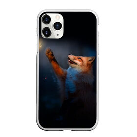 Чехол для iPhone 11 Pro матовый с принтом Лиса и огонек , Силикон |  | fox | foxy | животное | звери | лиса | лисенок | лисичка | милая | рыжая | фокс