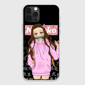 Чехол для iPhone 12 Pro Max с принтом NEZUKO | НЕЗУКО , Силикон |  | demon slayer | kimetsu no yaiba | nezuko | shinobu | slayer | tanjiro | zenitsu | гию томиока | зенитсу | зенитцу | иноске хашибира | клинок рассекающий демонов | незуко | танджиро | шинобу кочо