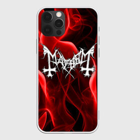 Чехол для iPhone 12 Pro Max с принтом MAYHEM , Силикон |  | mayhem | metal | rock | the true mayhem. | блэк метал | дэд | мертвый | метал | музыка | мэйхем | рок