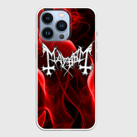 Чехол для iPhone 13 Pro с принтом MAYHEM ,  |  | mayhem | metal | rock | the true mayhem. | блэк метал | дэд | мертвый | метал | музыка | мэйхем | рок