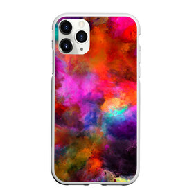 Чехол для iPhone 11 Pro Max матовый с принтом взрыв красок тай дай , Силикон |  | взрыв | краска | краски | микс | смесь | тай дай | тайдай | фестиваль | холи | ярко