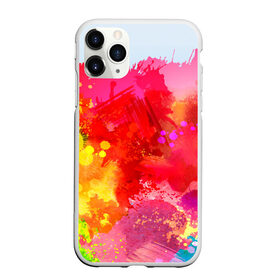 Чехол для iPhone 11 Pro матовый с принтом брызги краски , Силикон |  | tie dye | акварель | акрил | арт | брызги | взрыв | живописец | краска | краски | масло | микс | смесь | тай дай | тайдай | фестиваль | холи | художник | ярко