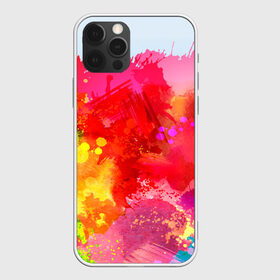 Чехол для iPhone 12 Pro Max с принтом брызги краски , Силикон |  | tie dye | акварель | акрил | арт | брызги | взрыв | живописец | краска | краски | масло | микс | смесь | тай дай | тайдай | фестиваль | холи | художник | ярко