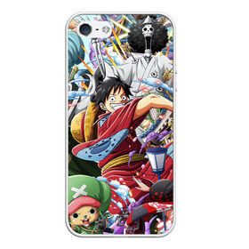 Чехол для iPhone 5/5S матовый с принтом ONE PIECE | ВАН ПИС , Силикон | Область печати: задняя сторона чехла, без боковых панелей | anime | luffi | lufi | manga | one piece | samurai | wano ван пис | zoho | большой куш | ван пис | вон пис | зохо | корабль | луфи | луффи | манга | манки д. луффи | пират | самурай | уон пис