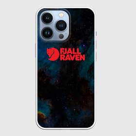 Чехол для iPhone 13 Pro с принтом Fjall Raven | Дизайнерская ,  |  | fjall | raven | космос | лис | лиса | лого | логотип | равен | фьял