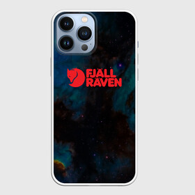 Чехол для iPhone 13 Pro Max с принтом Fjall Raven | Дизайнерская ,  |  | fjall | raven | космос | лис | лиса | лого | логотип | равен | фьял