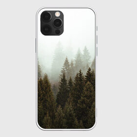Чехол для iPhone 12 Pro Max с принтом Деревья , Силикон |  | tegunvteg | деревья | лес | листья | природа | темный лес | туман