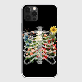 Чехол для iPhone 12 Pro Max с принтом Flowers in Me , Силикон |  | 8 | bones | day | flowers | girl | girlfriend | girls | inside | love | lovers | march | roses | women | womens | x ray | внутри | девушка | девушки | день | женский | женщина | кости | любовь | марта | ребра | рентген | розы | скелет | цветок |