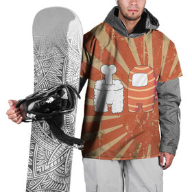 Накидка на куртку 3D с принтом СУШИ | AMONG US | IMPOSTOR , 100% полиэстер |  | among | among us | crewmate | game | impister | impistor | japan | space | sushi | us | vote | выживший | игра | космос | невиновный | предатель | роллы | рыба | самозванец | суши | япония