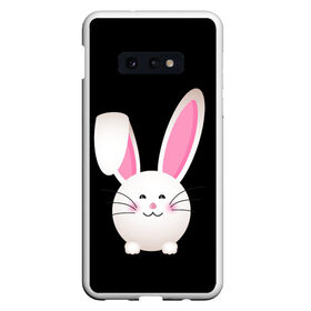 Чехол для Samsung S10E с принтом УШАСТИК , Силикон | Область печати: задняя сторона чехла, без боковых панелей | bunny | cartoon | hare | rabbit | зайка | заяц | кролик | мультик | уши