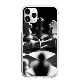 Чехол для iPhone 11 Pro матовый с принтом Шахматы , Силикон |  | доска | игра | игровая | игры | конь | короли | король | ладья | логика | настольная | настольные | пешка | пешки | спорт | туча | ферзь | шахматный | шахматы