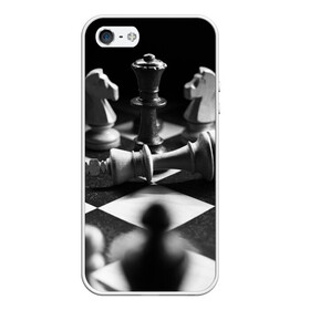 Чехол для iPhone 5/5S матовый с принтом Шахматы , Силикон | Область печати: задняя сторона чехла, без боковых панелей | доска | игра | игровая | игры | конь | короли | король | ладья | логика | настольная | настольные | пешка | пешки | спорт | туча | ферзь | шахматный | шахматы