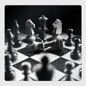 Магнитный плакат 3Х3 с принтом Шахматы , Полимерный материал с магнитным слоем | 9 деталей размером 9*9 см | доска | игра | игровая | игры | конь | короли | король | ладья | логика | настольная | настольные | пешка | пешки | спорт | туча | ферзь | шахматный | шахматы
