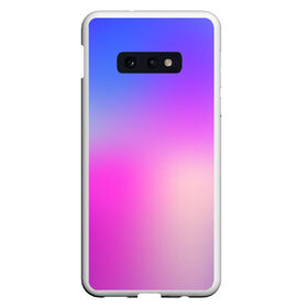 Чехол для Samsung S10E с принтом Неоновая голографиия , Силикон | Область печати: задняя сторона чехла, без боковых панелей | neonmulticolor | pastel | pattern | голография | градиент | неон  
 gradient | свечение