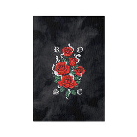 Обложка для паспорта матовая кожа с принтом РОЗЫ | ROSES SMOKE , натуральная матовая кожа | размер 19,3 х 13,7 см; прозрачные пластиковые крепления | chery | flowers | japan | roses | sakura | вишня | растения | розы | ромашка | сакура | тюльпаны | цветы | цветы сакуры | япония