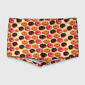 Мужские купальные плавки 3D с принтом Пончики , Полиэстер 85%, Спандекс 15% |  | Тематика изображения на принте: еда | колечки | кольцо | конфеты | круг | пища | пончик | пончики | разноцветные пончики | сладкие пончики | сладкое