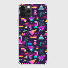 Чехол для iPhone 12 Pro Max с принтом Vaporwave art , Силикон |  | абстракция | арт | вапорвейв | геометрия | ретро | рисунок | текстура | узор | хипстер