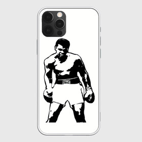 Чехол для iPhone 12 Pro Max с принтом The Greatest (Muhammad Ali) , Силикон |  | ali | clay | mohammed | али | боец | боксер | величайший | возможность | искусства | касиус | клей | личность | мозайка | мотивация | мохаммед | мухамед | перчатки | сила | слова | спорт | темный | узор