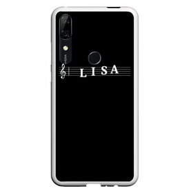 Чехол для Honor P Smart Z с принтом Lisa , Силикон | Область печати: задняя сторона чехла, без боковых панелей | Тематика изображения на принте: clef | instrument | lisa | music | musical | name | notation | note | notes | tablature | treble | грамота | елизавета | имя | инструмент | ключ | лиза | музыка | музыкальный | нота | нотная | ноты | скрипичный | табулатура