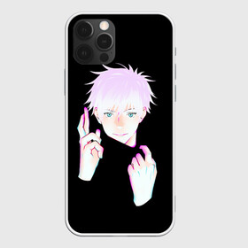 Чехол для iPhone 12 Pro Max с принтом ГОДЖО САТОРУ | GOJO SATORU , Силикон |  | anime | gojo satoru | jujutsu kaisen | аниме | годжо | годжо сатору | итадори юдзи | магическая битва | мегуми | сатору | сукуна | юта