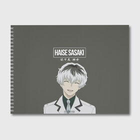 Альбом для рисования с принтом HAISE SASAKE Tokyo Ghoul , 100% бумага
 | матовая бумага, плотность 200 мг. | anime | kaneki ken | tokyo ghoul | tokyo ghoul: re | аниме | анимэ | гули | джузо сузуя | канеки кен | кузен йошимура | наки | нишики нишио | ре | ренджи йомо | ризе камиширо | токийский гуль | тоука киришима | ута