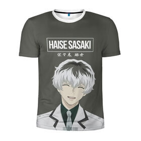 Мужская футболка 3D спортивная с принтом HAISE SASAKE Tokyo Ghoul , 100% полиэстер с улучшенными характеристиками | приталенный силуэт, круглая горловина, широкие плечи, сужается к линии бедра | anime | kaneki ken | tokyo ghoul | tokyo ghoul: re | аниме | анимэ | гули | джузо сузуя | канеки кен | кузен йошимура | наки | нишики нишио | ре | ренджи йомо | ризе камиширо | токийский гуль | тоука киришима | ута